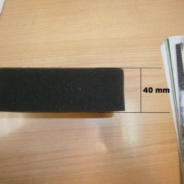 Filtro aire  gx-110, gx-120, gx-160, gx-200 esponja agujero 128x96x40mm