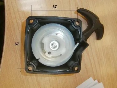 Arranque Completo Tl-43 Tl-52 Polea Helicoidal Arranque Facil 68 Mm