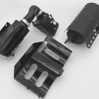 Filtro aire y tubo escape completos , pison  gx-120, gx-160,gx-200