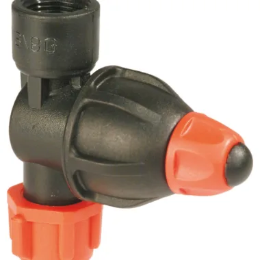 Portaboquilla Roscado Con Antigota , Grifo De Cierre y Tuerca 3/8"