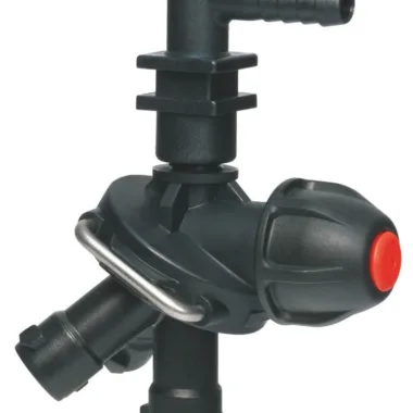 Portaboquilla Tri-Jet Con Antigota Para Manguera