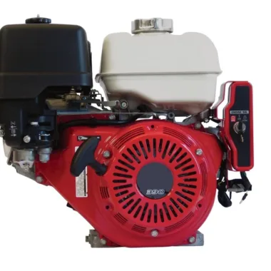 Motor nouki 13 cv, eje cilindrico 25.4 mm, con arranque electrico