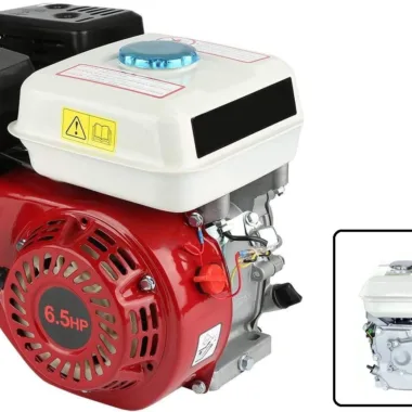 Motor nouki 6,5 hp. Salida a 1,800 rpm, eje con chaveta 20 mm