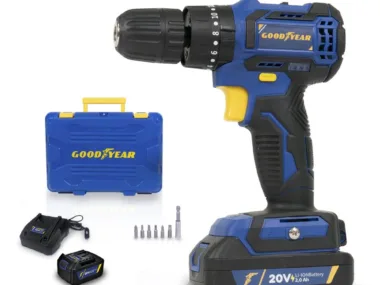 Taladro de impacto litio Goodyear 20v gy1020li 220v 50/60hz