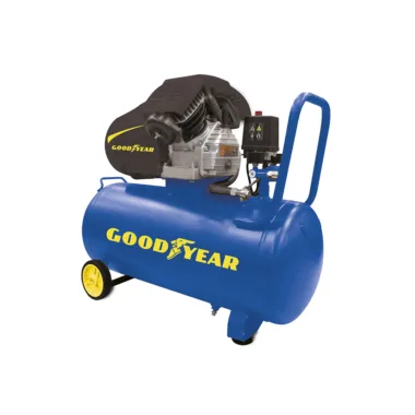 Compresor electrico Goodyear gy 350d 3hp 50l 8bar bicilindrico