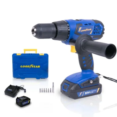 Taladro litio Goodyear 20v gy4520ld 220v 50/60hz