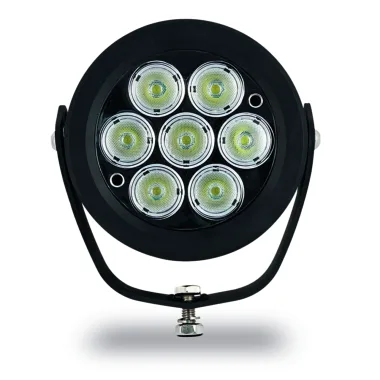 Faro de trabajo Goodyear gy 807wl redondo 7 led alta intensidad 70w 10-30v 2500 lm