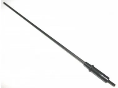 Varilla Carbono Diam 4.5 Mm X 325 Mm  Twist   Vare  Furia   Rosca 3 Mm (Unidad)