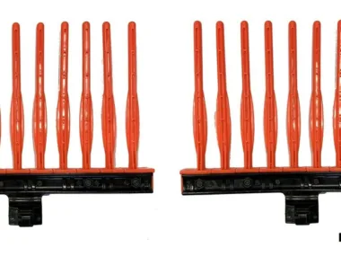 Kit 2 Peines Vareador Electrico Chino