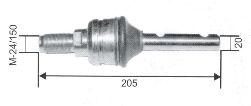 Rotula dirección Ad.Kubota 5030,6030 - Imagen 2