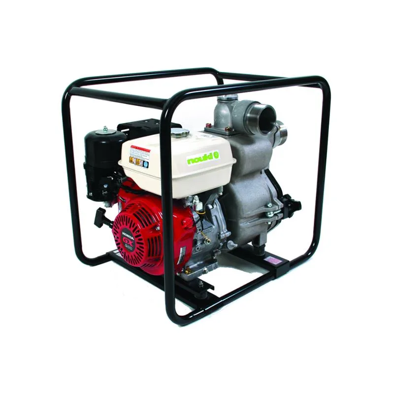 Motobomba Aguas Sucias Con Motor Honda Gx-240