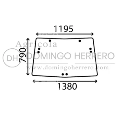 Parabrisas Abatible Tractor John Deere L212277