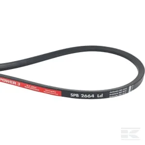 Correa SPB LD 2664 (3 piezas)